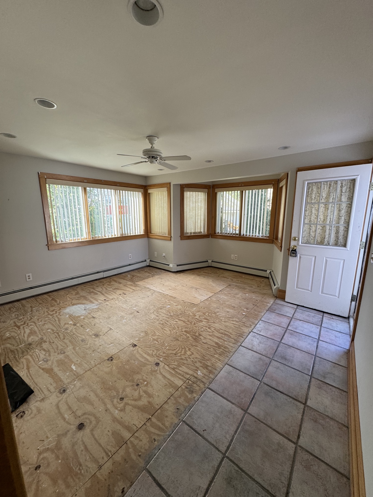 Living room before